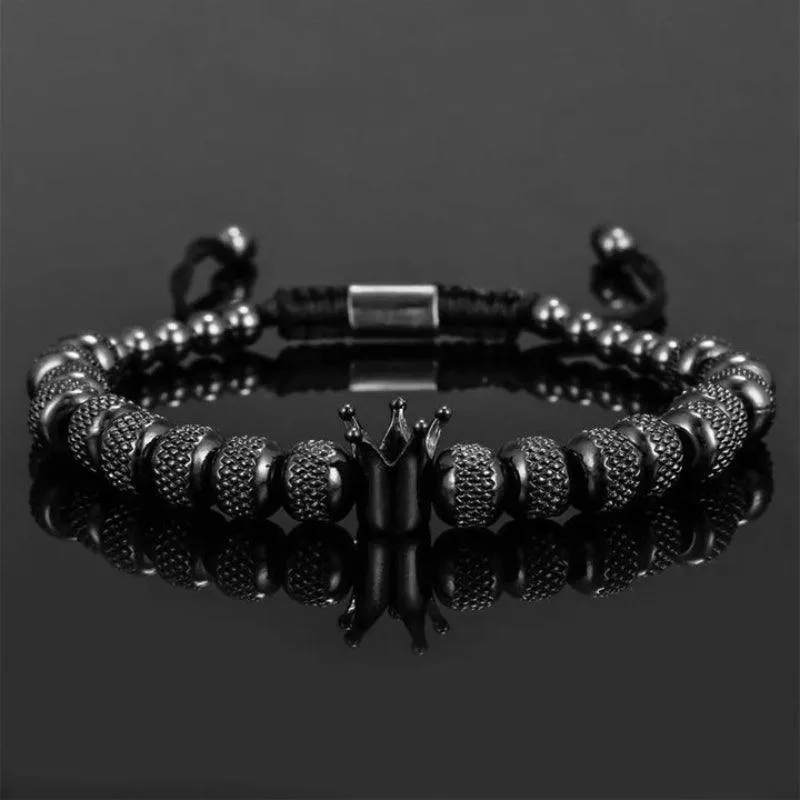 Crown Beads Bracelet – Timeless Gift With Elegance