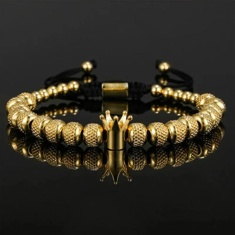 Crown Beads Bracelet – Timeless Gift With Elegance