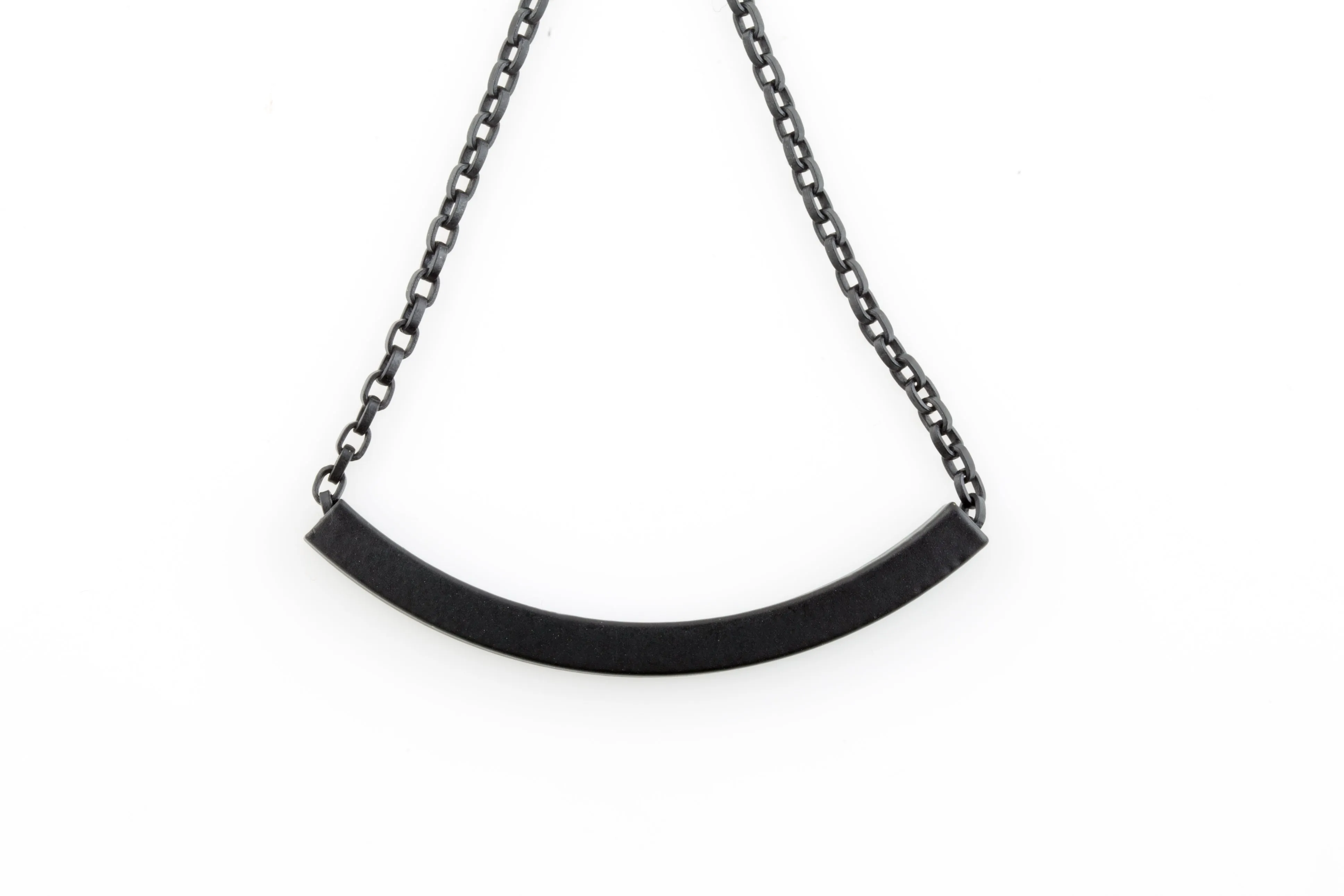 Curved Tube Necklace