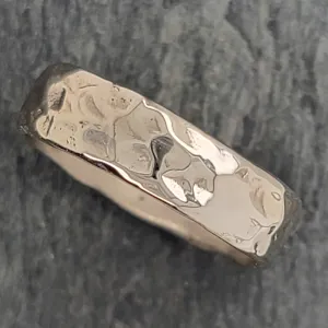 Custom gold 6MM Men's wedding band white, rose or yellow gold C06mm