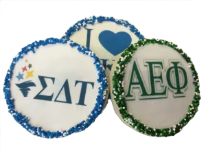 Custom Sorority/Fraternity Logo Sugar Cookies