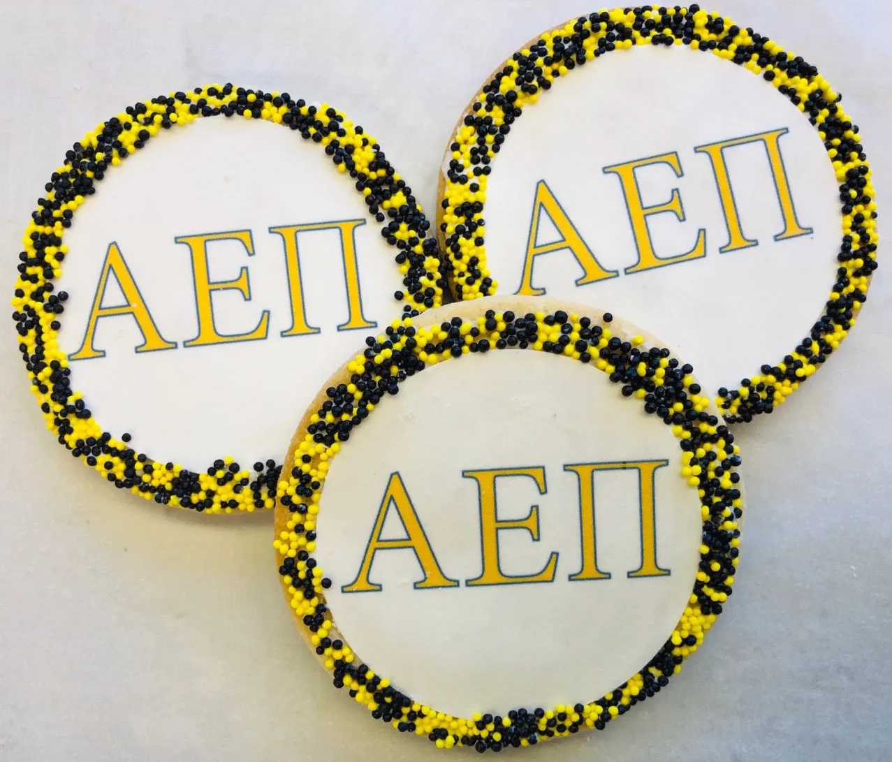Custom Sorority/Fraternity Logo Sugar Cookies