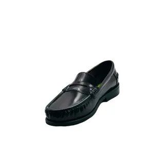Dakota Paul Hi Shine Moccasin - Burgundy