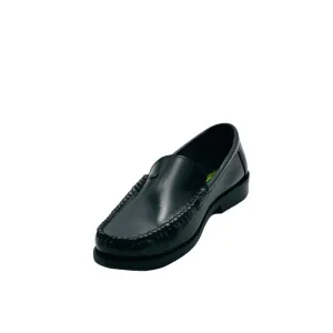 Dakota Vic Hi Shine Moccasin - Black