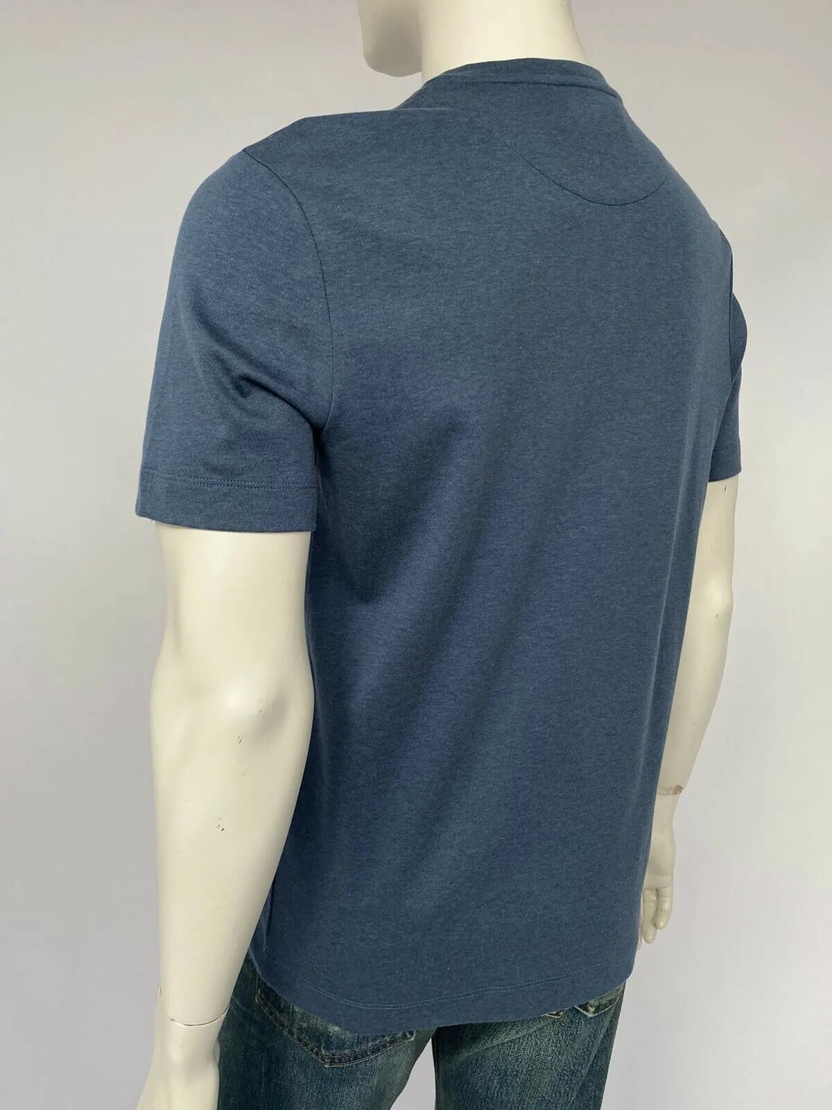 Damier Pocket Crewneck T-Shirt