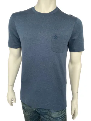Damier Pocket Crewneck T-Shirt