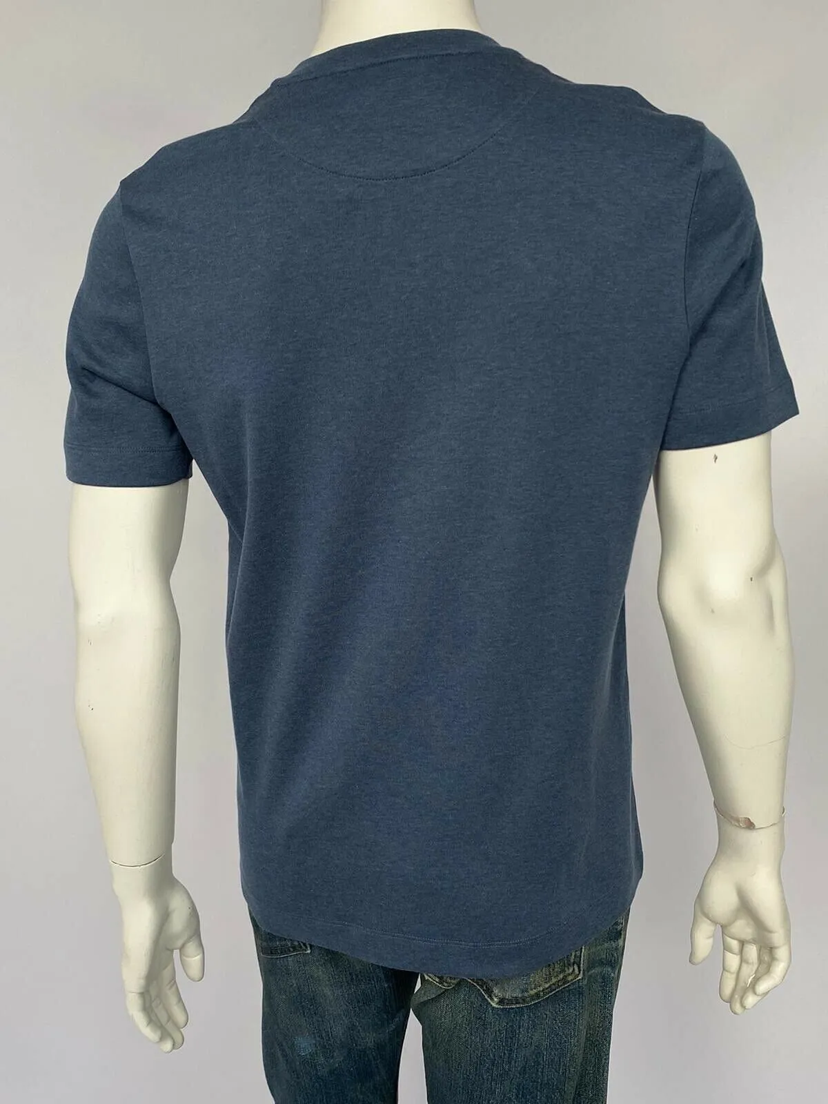 Damier Pocket Crewneck T-Shirt