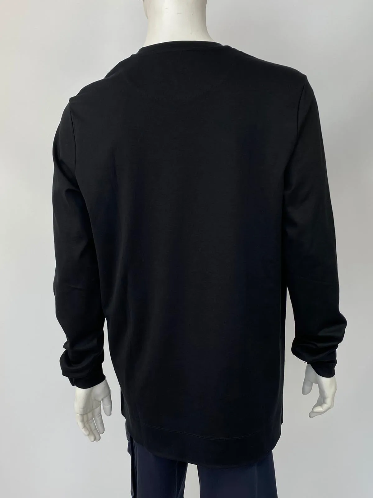 Damier Pocket Printed Long Sleeve T-Shirt