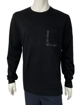 Damier Pocket Printed Long Sleeve T-Shirt