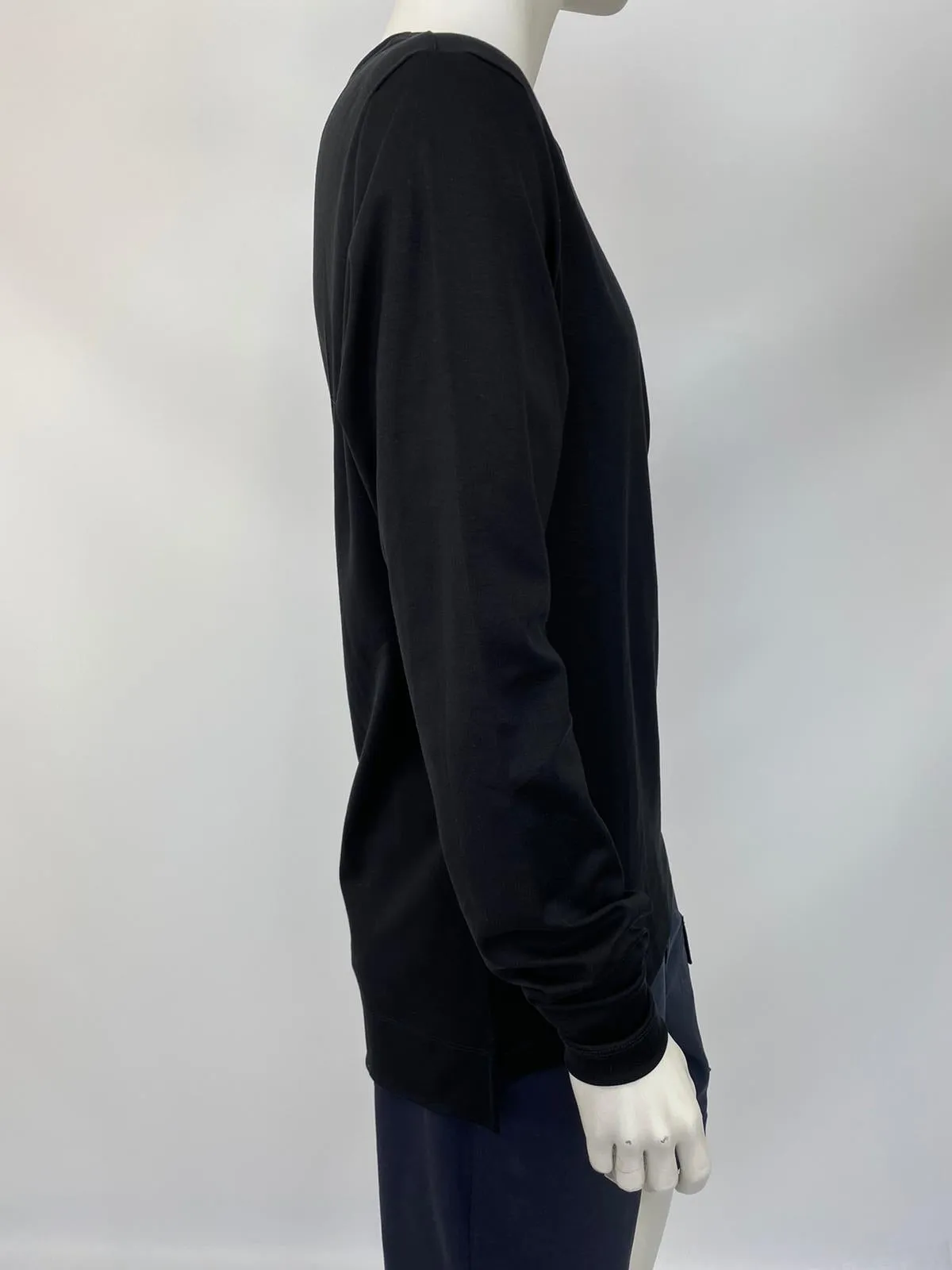 Damier Pocket Printed Long Sleeve T-Shirt