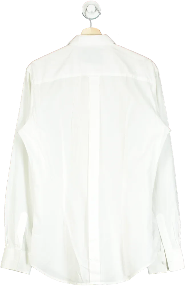 D&G White Long Sleeve Shirt UK 41"
