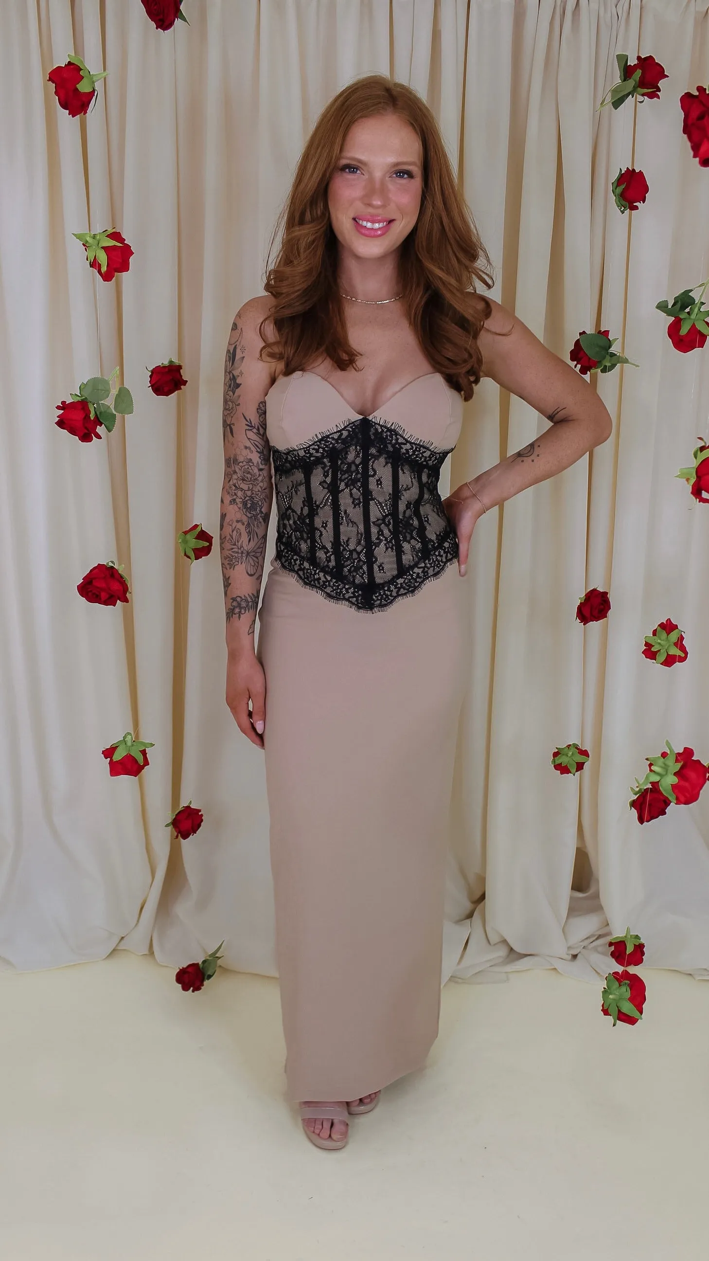 Danielle Lace Maxi Dress