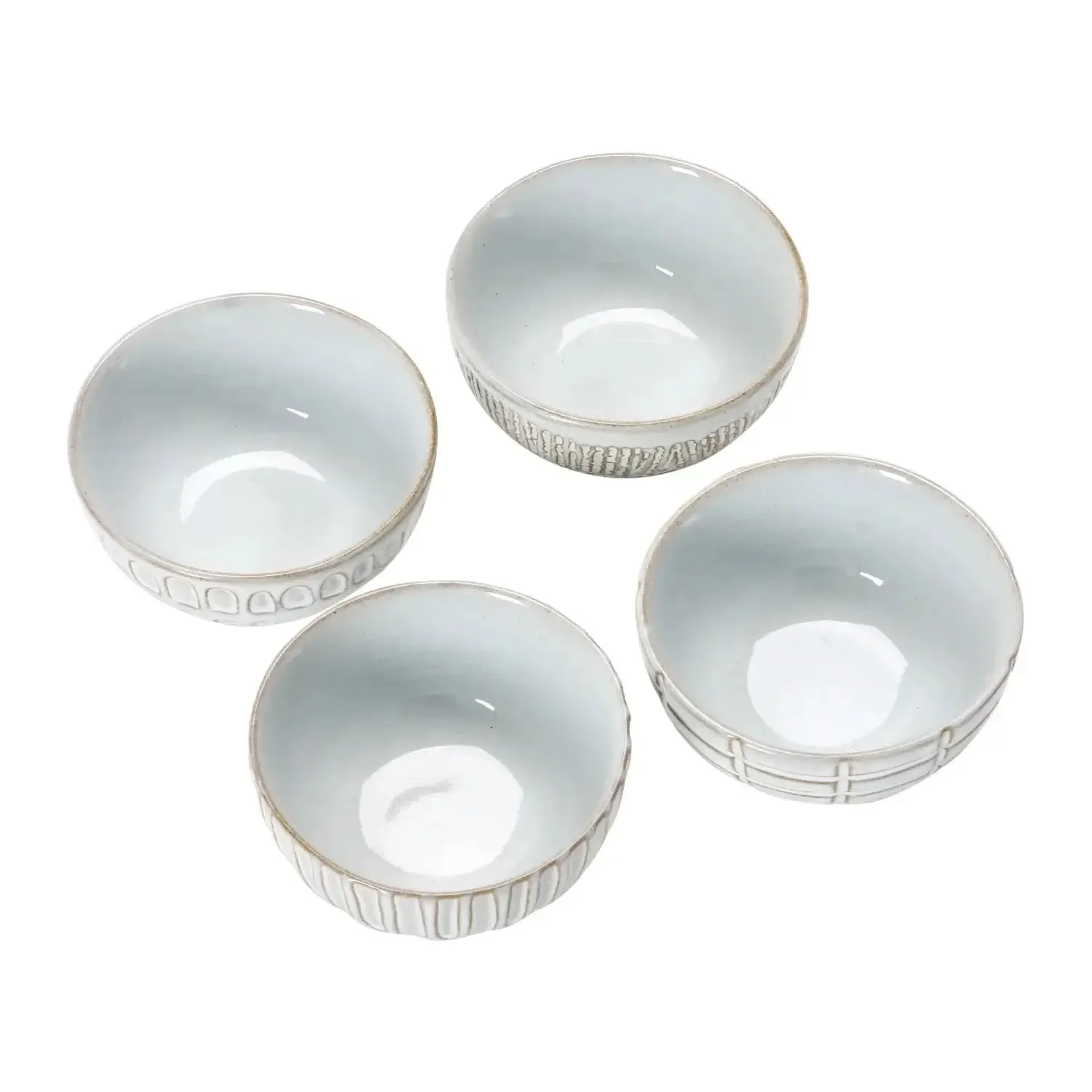 DEBOSSED STONEWARE SOUP BOWL