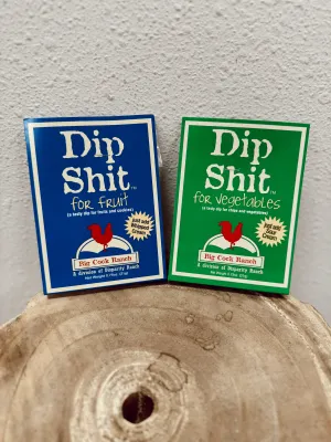 Dip Shit for Fruit or Dip Shit for Vegetables Dip Shit Envelope