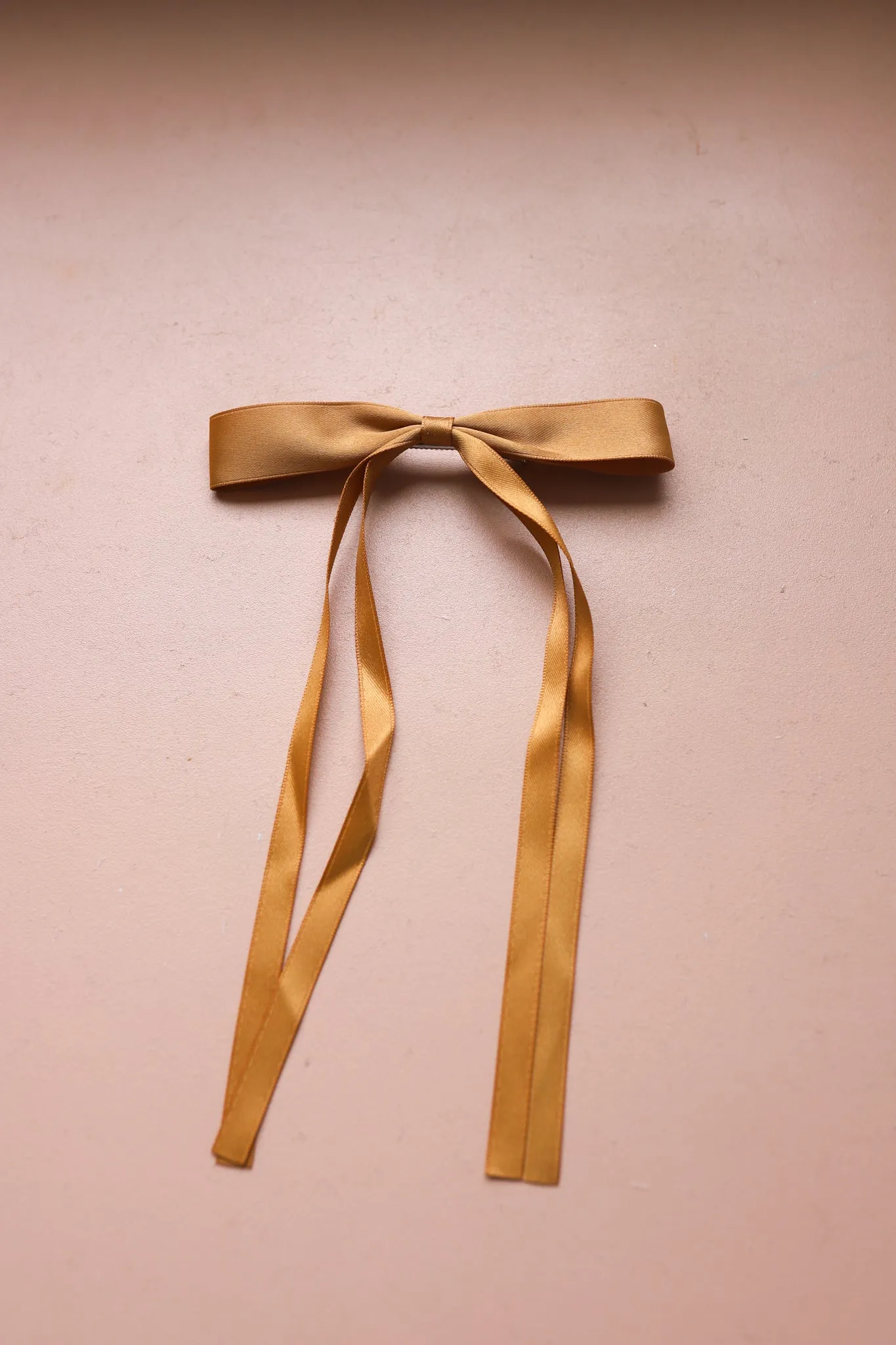 DOUBLE TAIL SATIN BOW ( 6 COLORS )