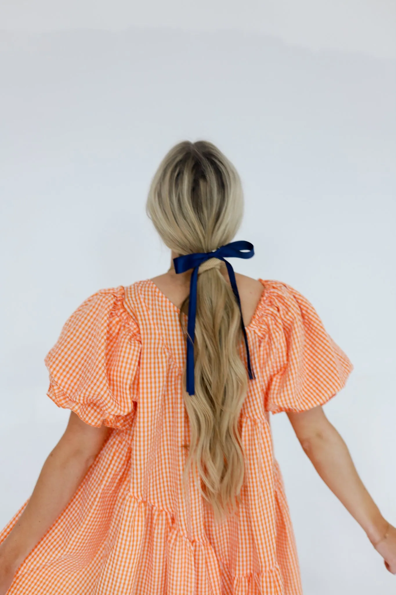 DOUBLE TAIL SATIN BOW ( 6 COLORS )