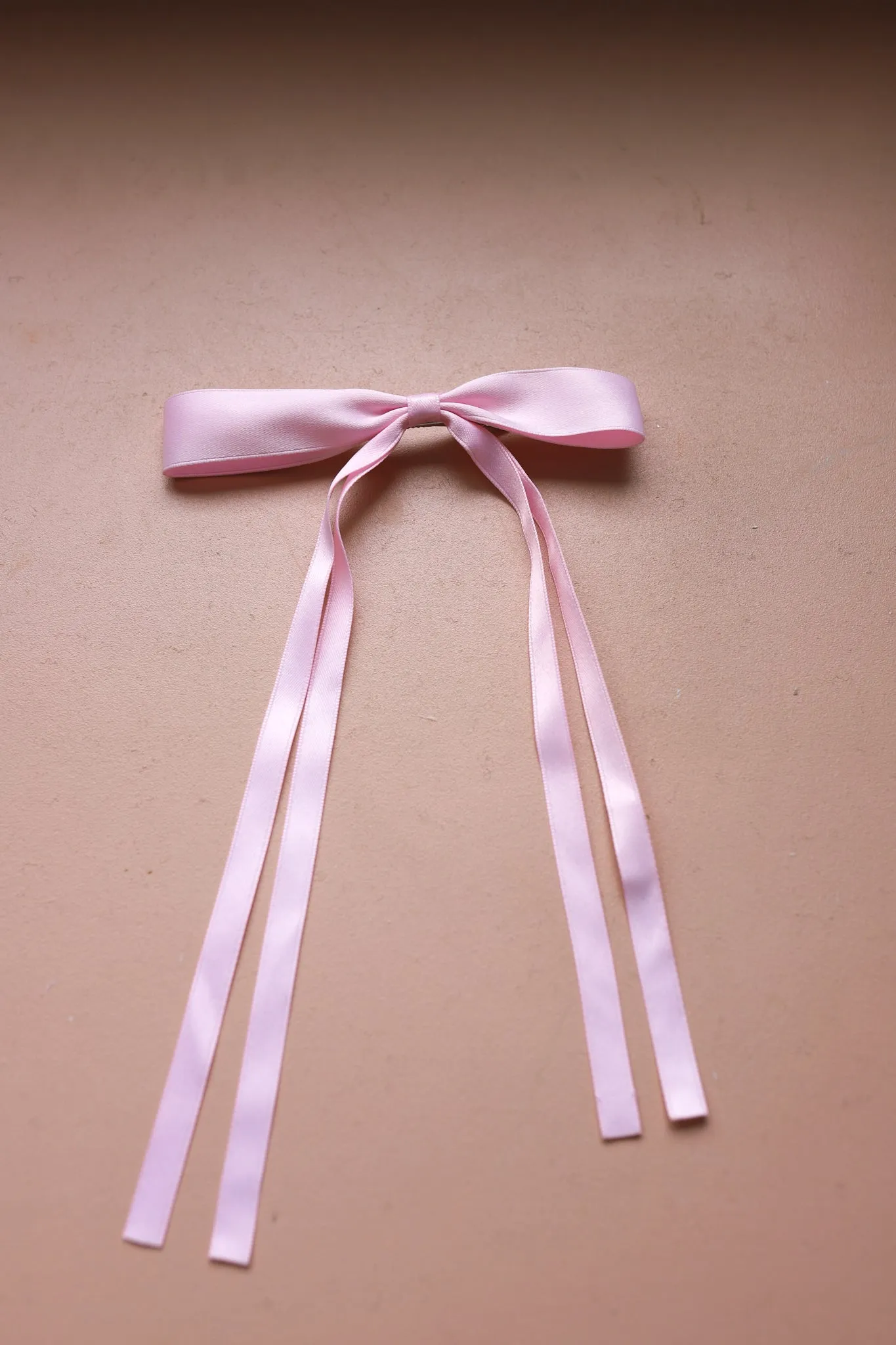 DOUBLE TAIL SATIN BOW ( 6 COLORS )