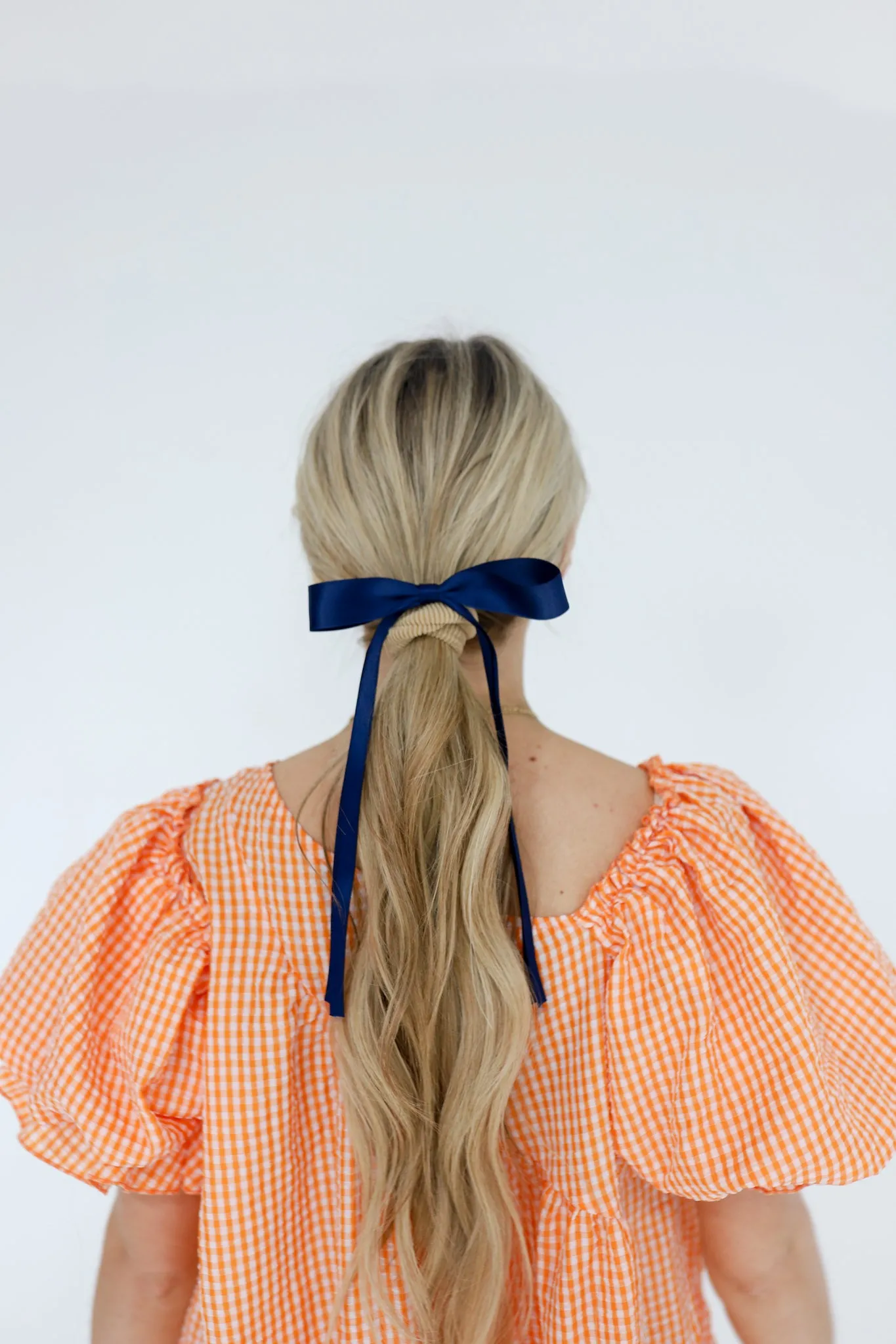 DOUBLE TAIL SATIN BOW ( 6 COLORS )
