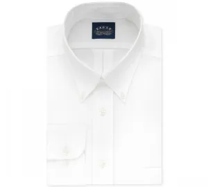 Eagle Men's Big & Tall Classic-Fit Stretch Collar Non-Iron Solid Dress Shirt