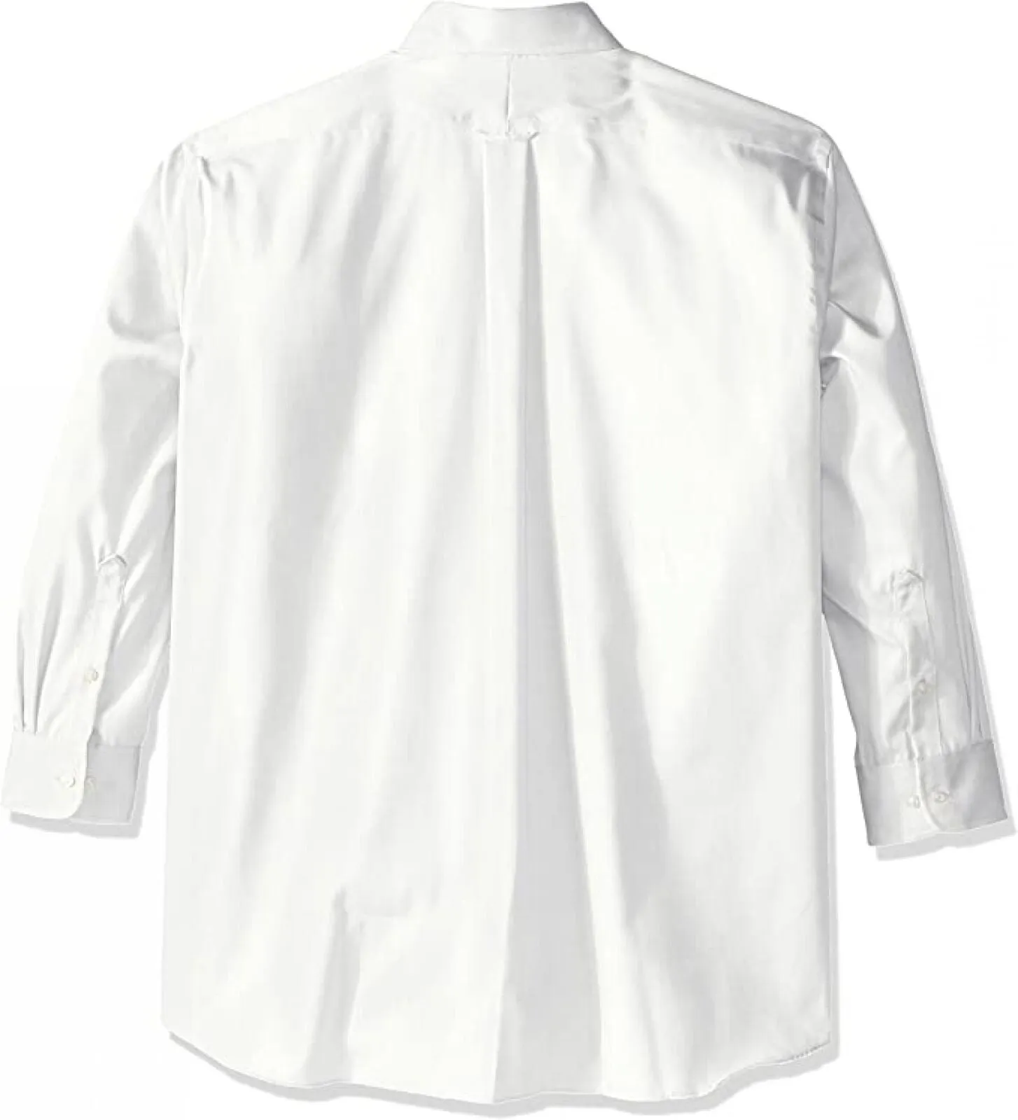 Eagle Men's Big & Tall Classic-Fit Stretch Collar Non-Iron Solid Dress Shirt