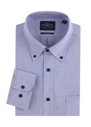 Eagle Stretch Neck Solid Oxford Shirt