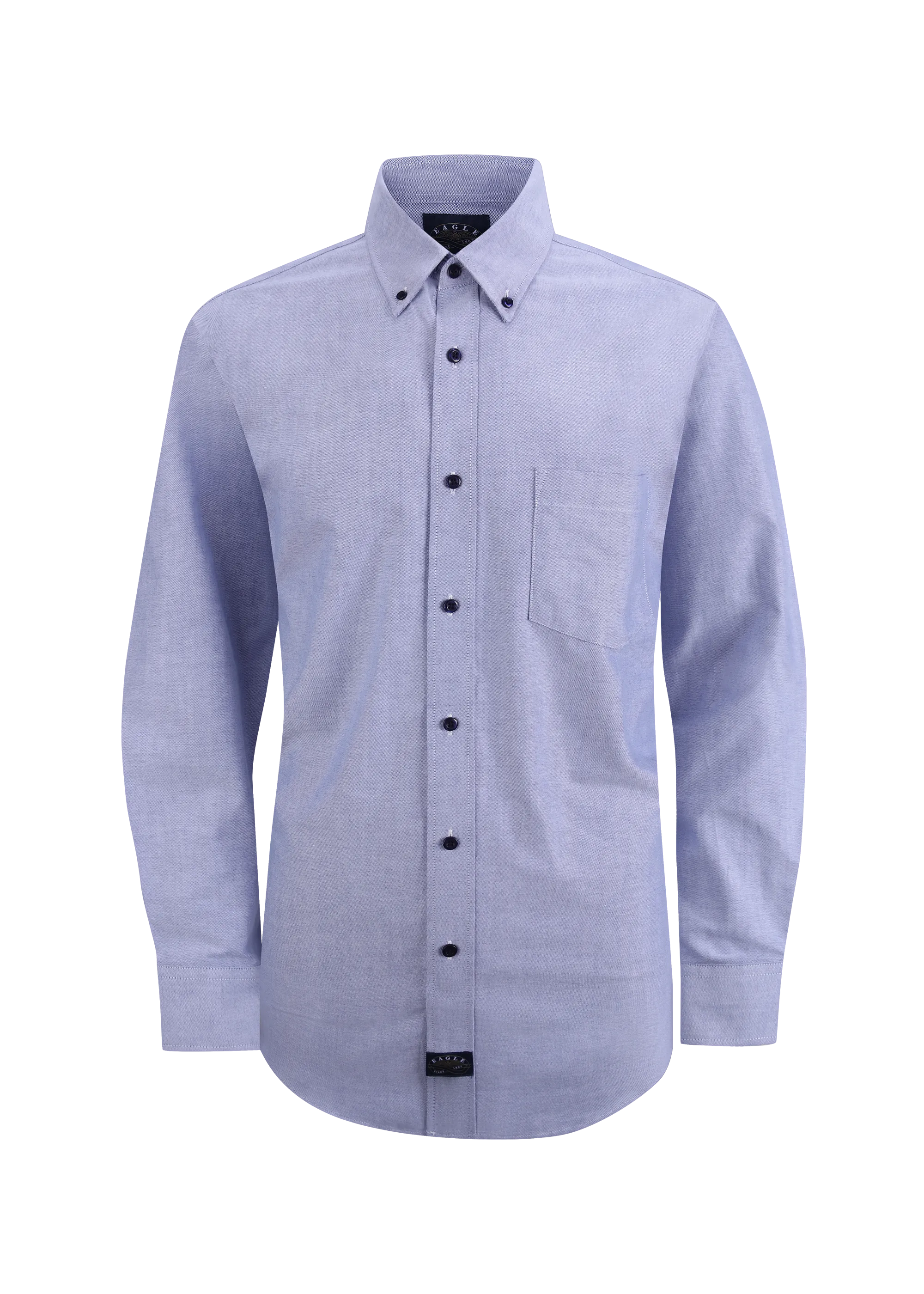 Eagle Stretch Neck Solid Oxford Shirt