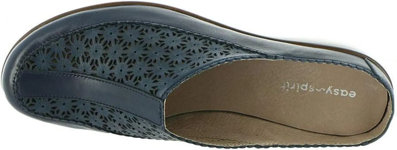 Easy Spirit Women's Dusk Block Heel Slip-on Casual Mules SEDUSK Dusk Blue 9M