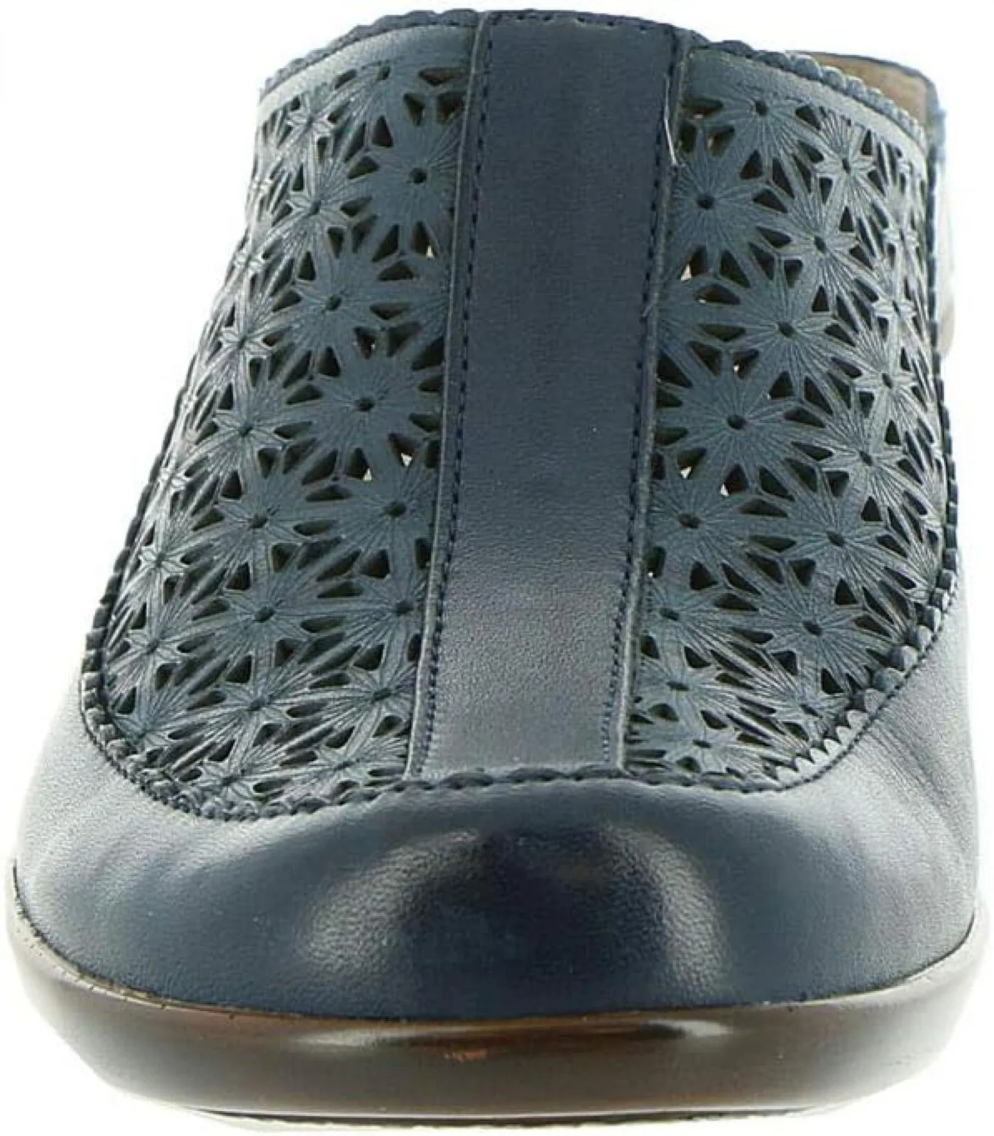 Easy Spirit Women's Dusk Block Heel Slip-on Casual Mules SEDUSK Dusk Blue 9M