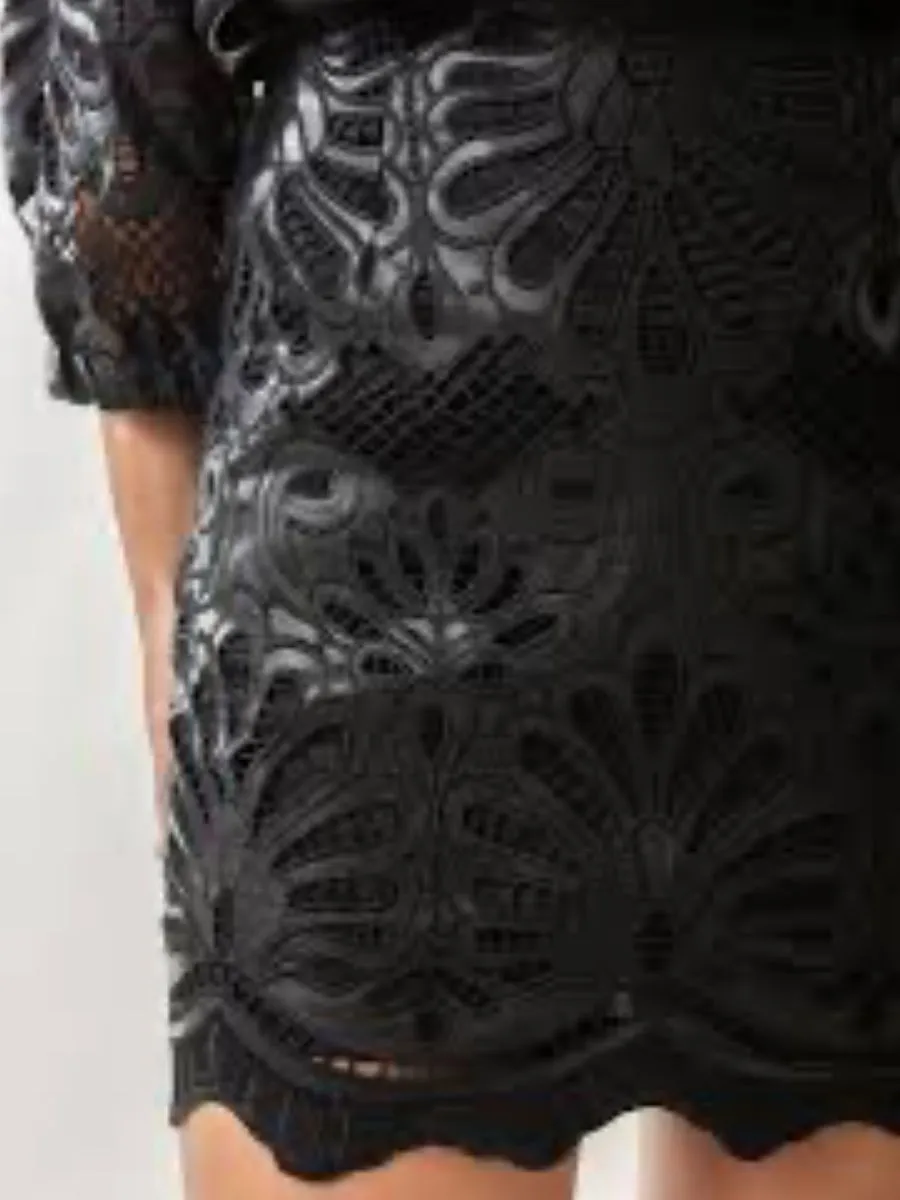 Edgy Elegance Skirt
