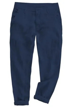Elastic Waist Loose Casual Simple Men's Lightweight Pants