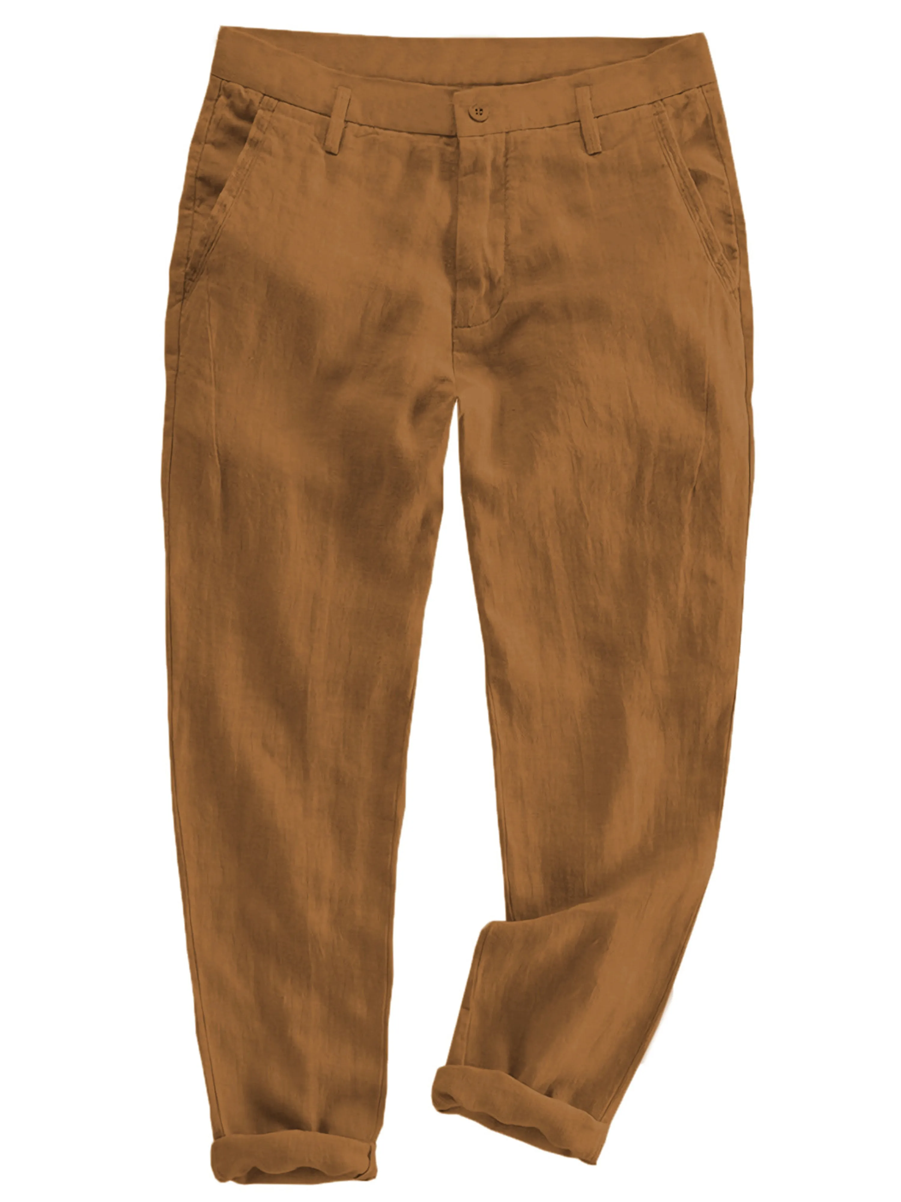 Elastic Waist Loose Casual Simple Men's Lightweight Pants