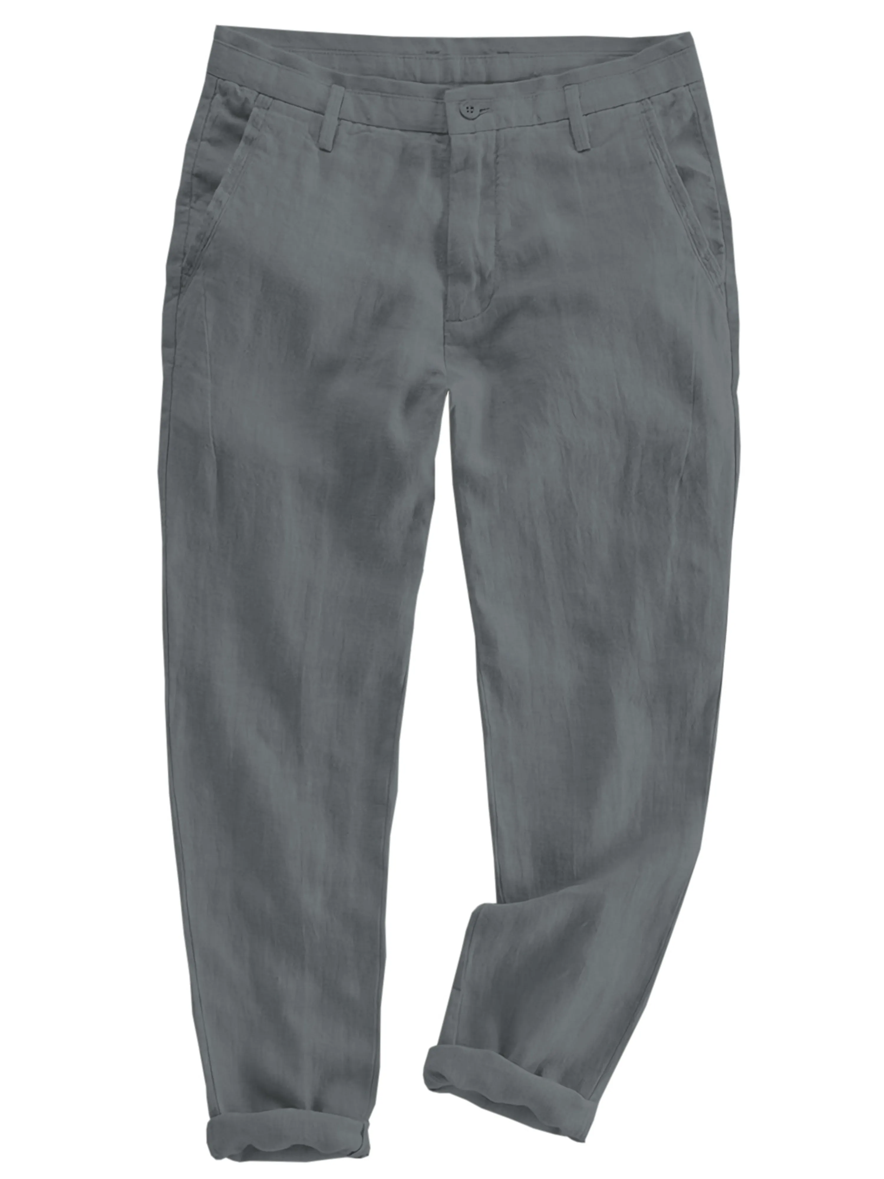 Elastic Waist Loose Men's Casual All-match Straight Pants