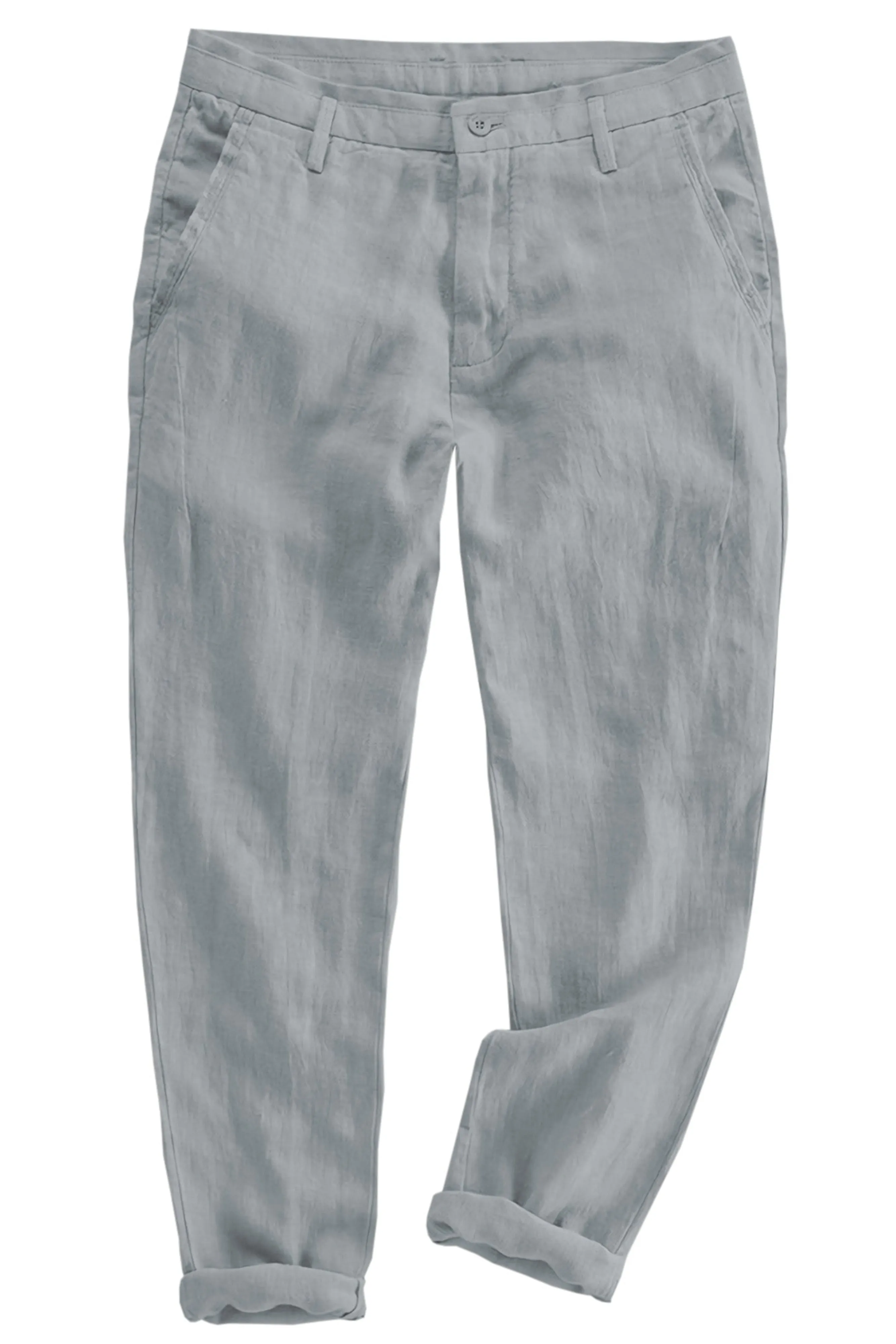 Elastic Waist Loose Men's Casual All-match Straight Pants