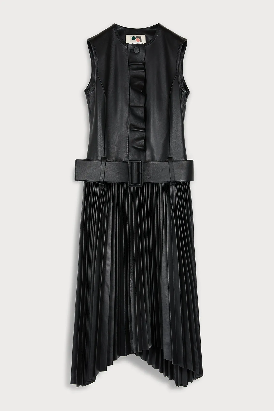 Elegance Effortless Leather Dresses