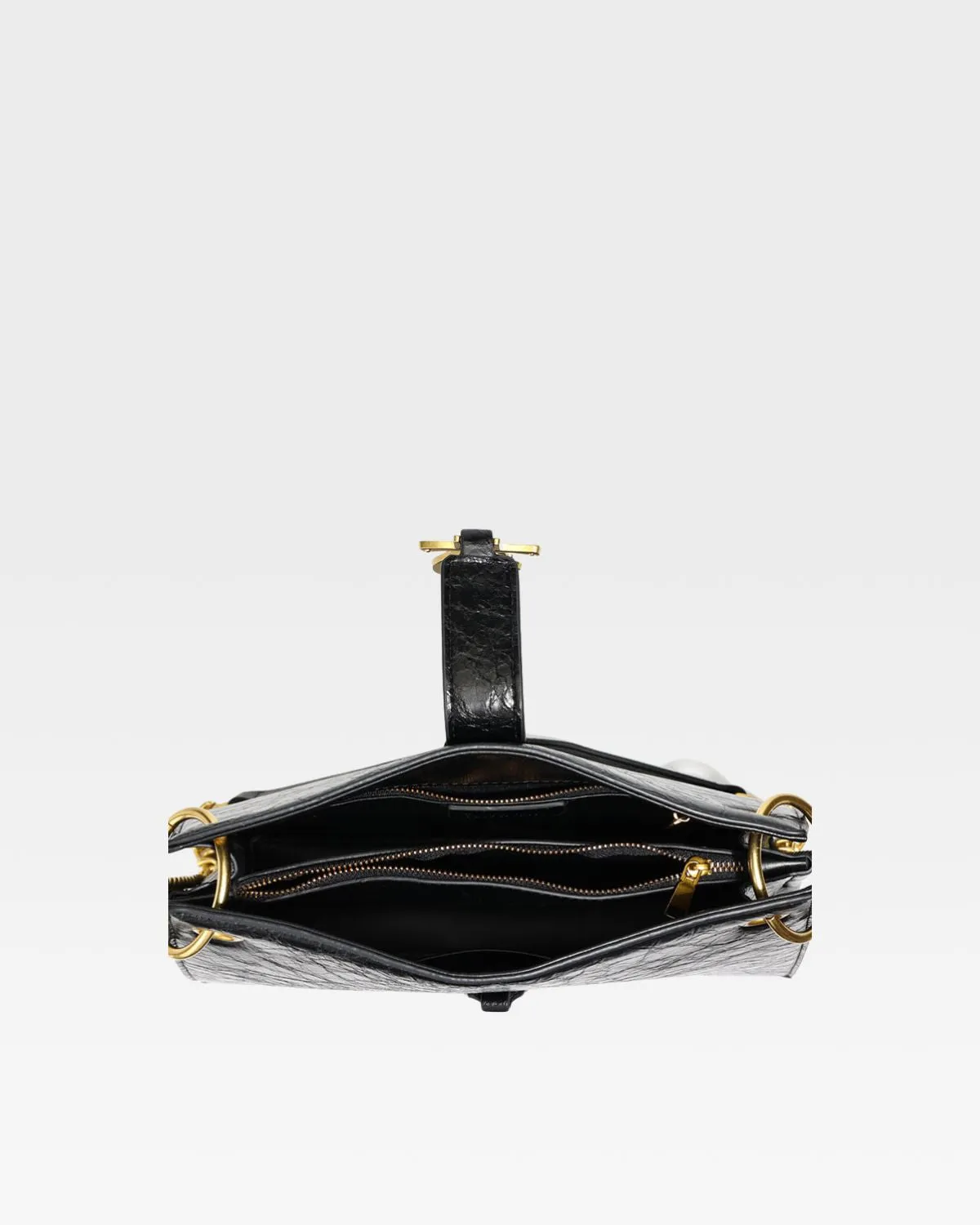 Elise Shoulder Bag in Black