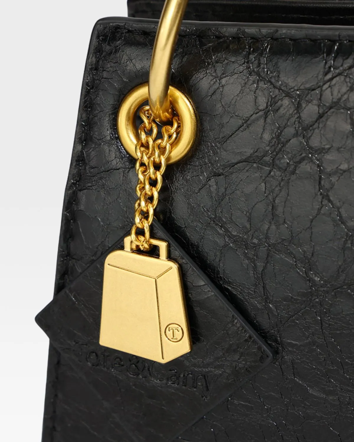 Elise Shoulder Bag in Black