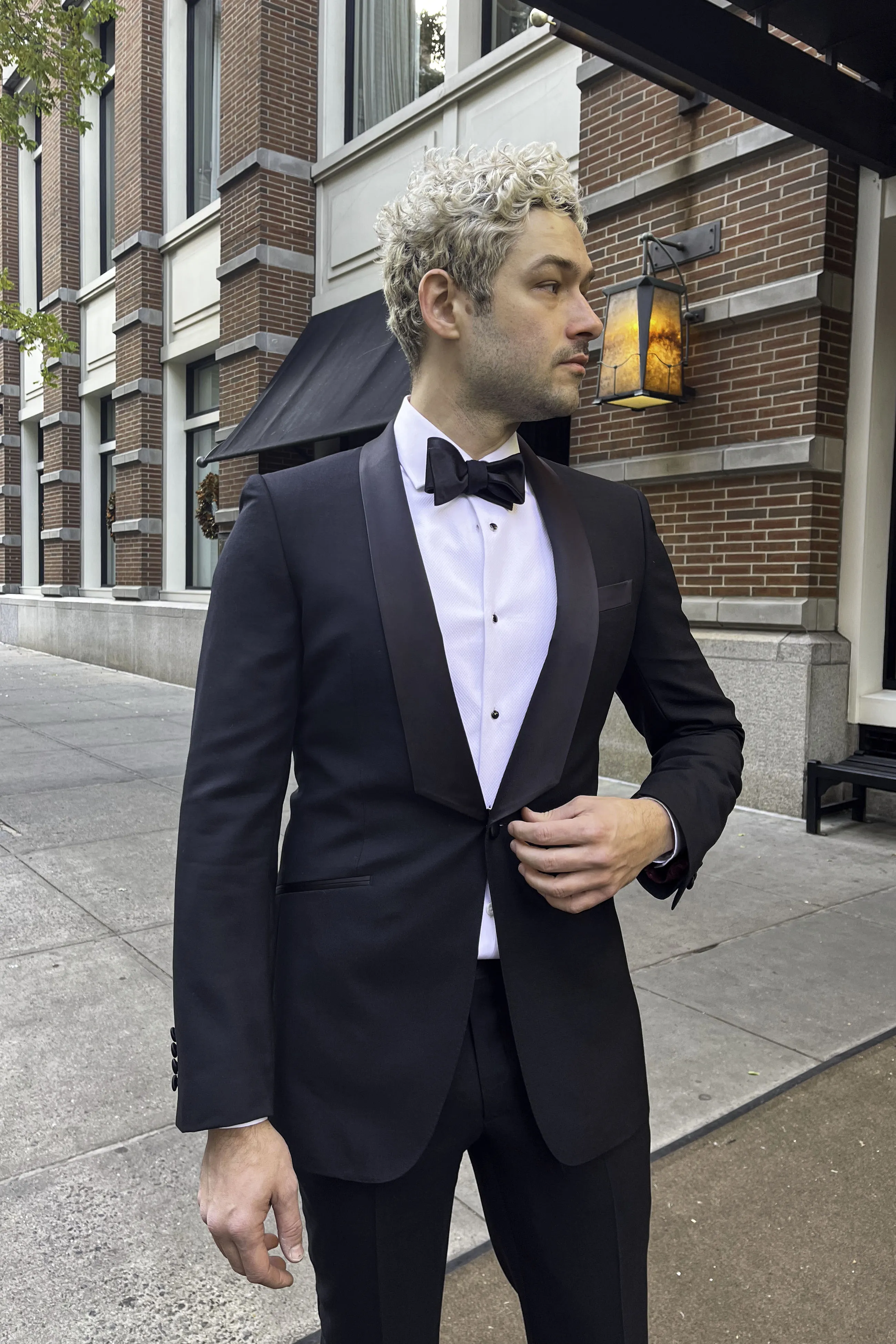 English Mohair Tuxedo Jacket