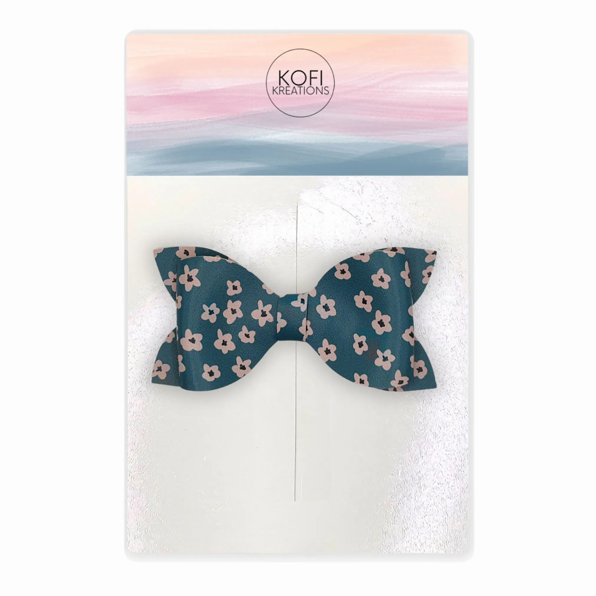 Faux Leather Hair Bows Grab Bag