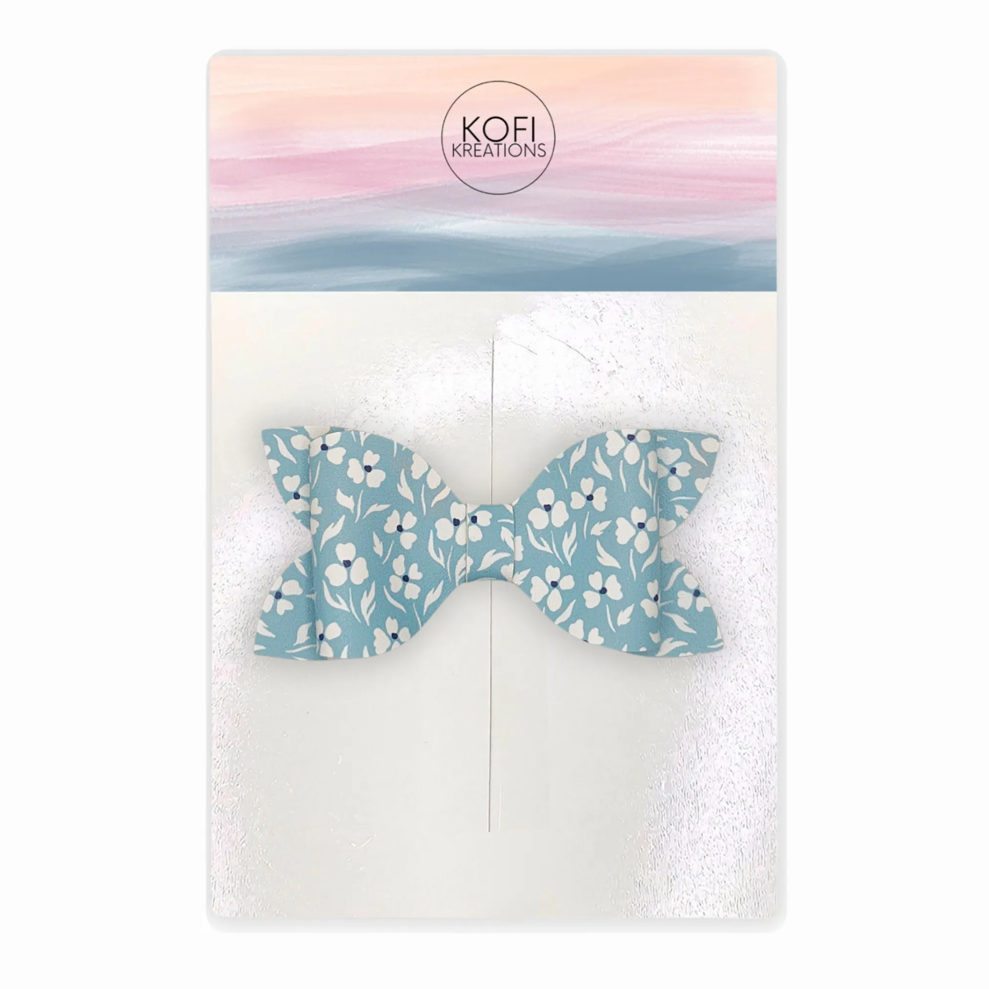 Faux Leather Hair Bows Grab Bag