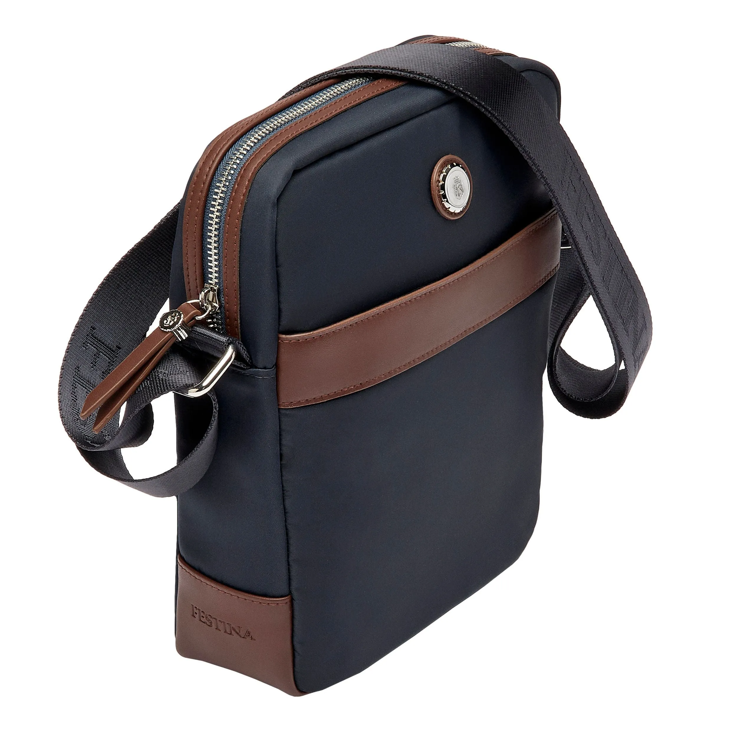 FESTINA FTR426N - Reporter bag Button Navy & Brown