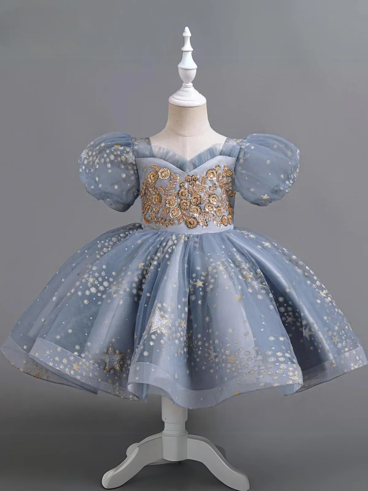 Festive Enchanting Sequin Magical Holiday Gown