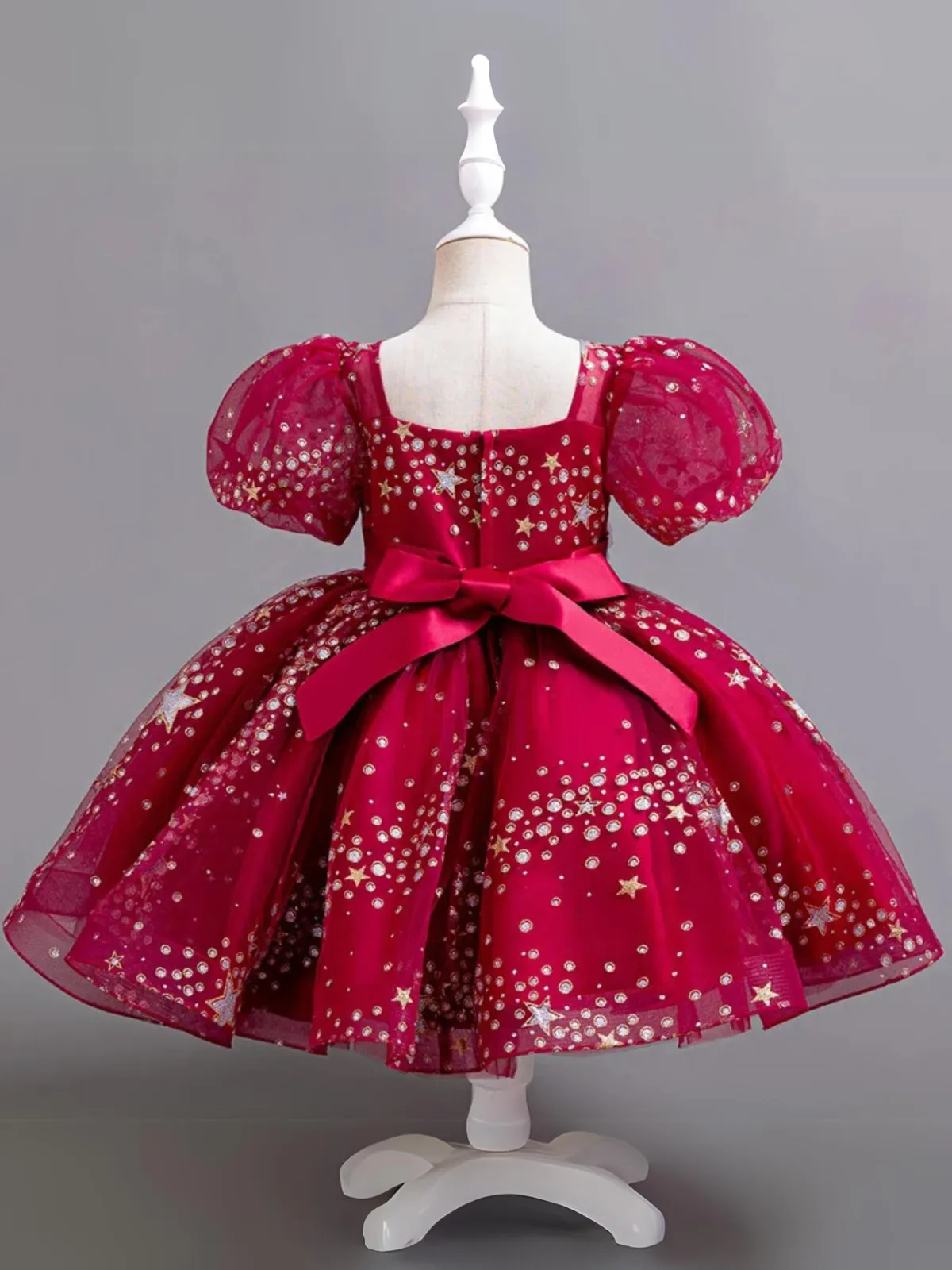 Festive Enchanting Sequin Magical Holiday Gown
