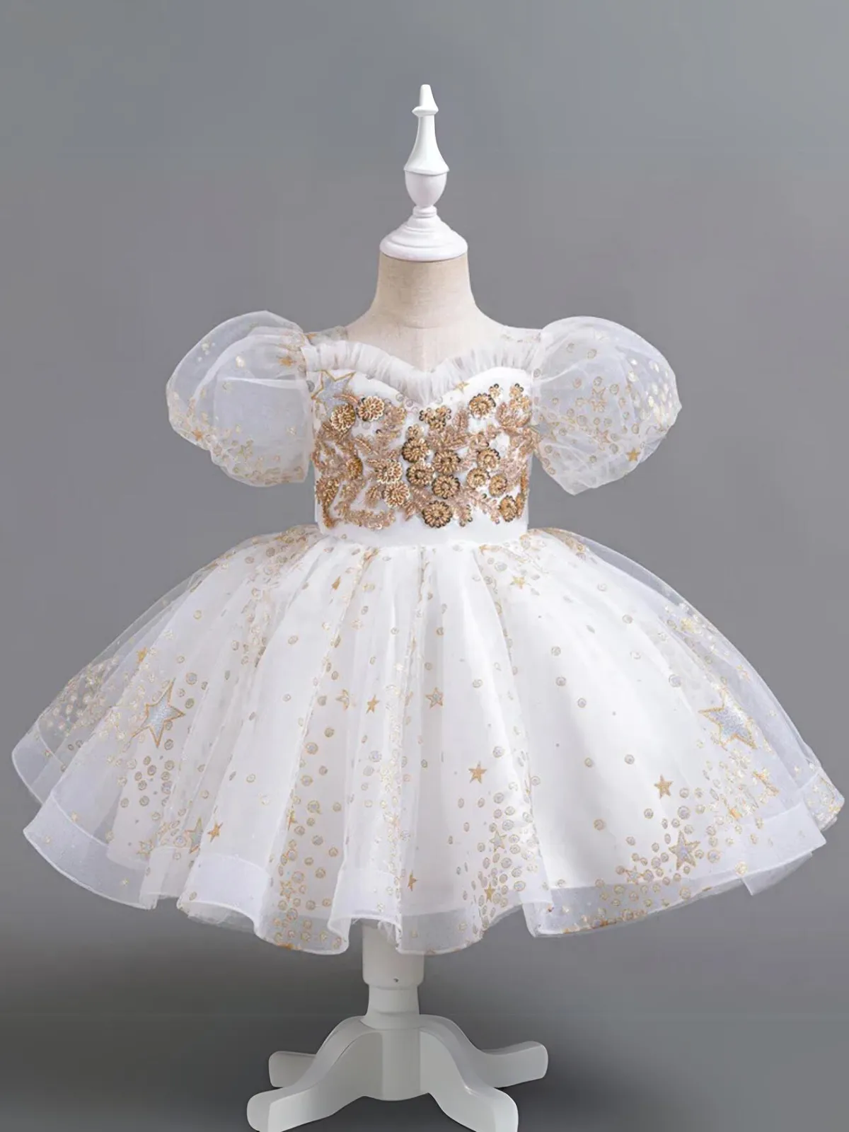 Festive Enchanting Sequin Magical Holiday Gown