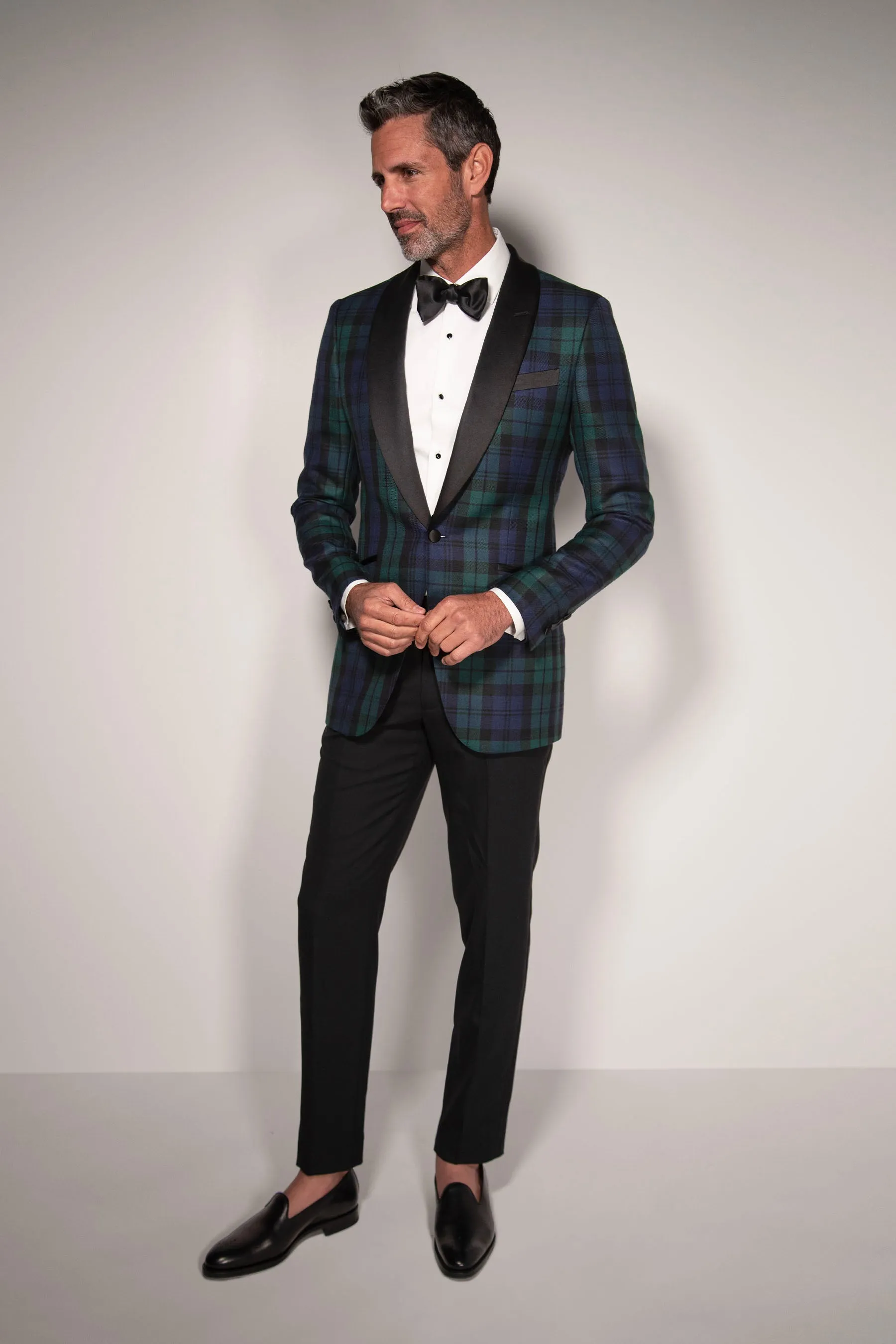 Festive Huddersfield Tartan Dinner Jacket