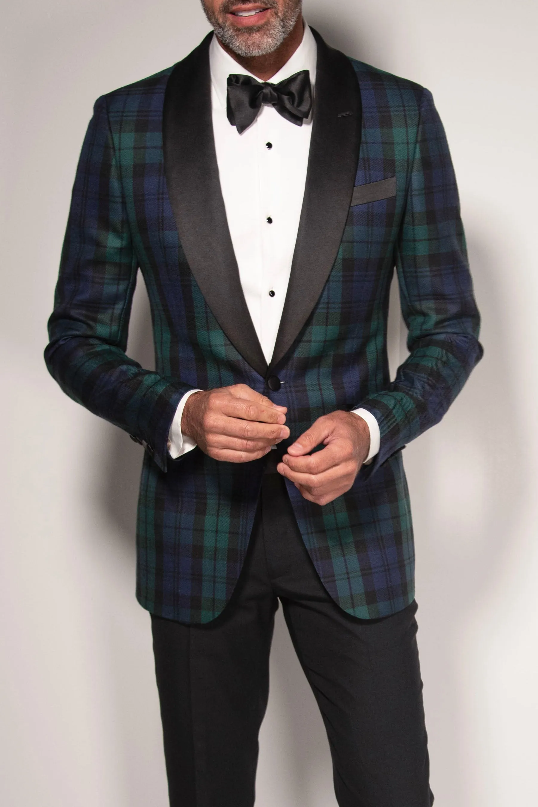 Festive Huddersfield Tartan Dinner Jacket