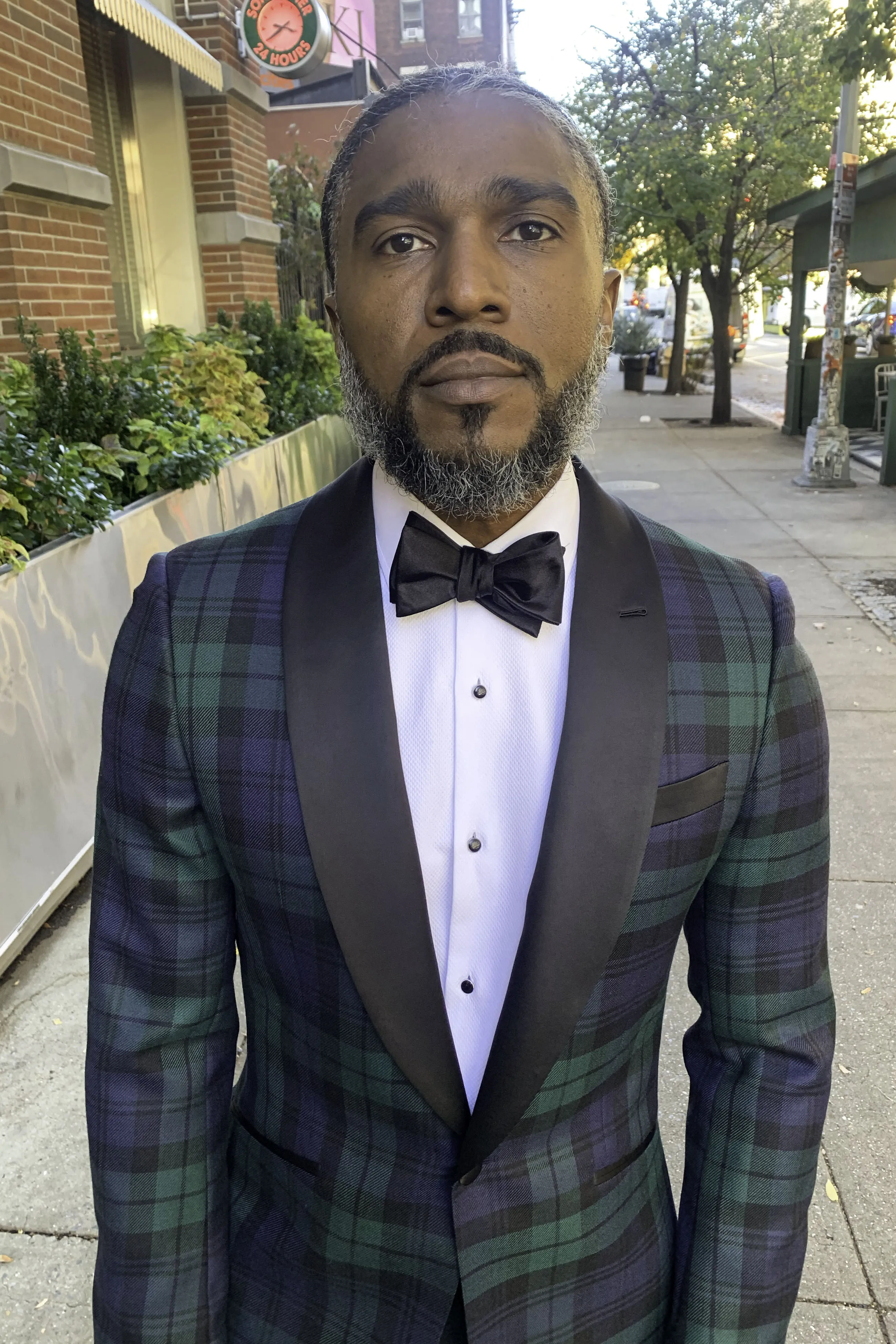 Festive Huddersfield Tartan Dinner Jacket
