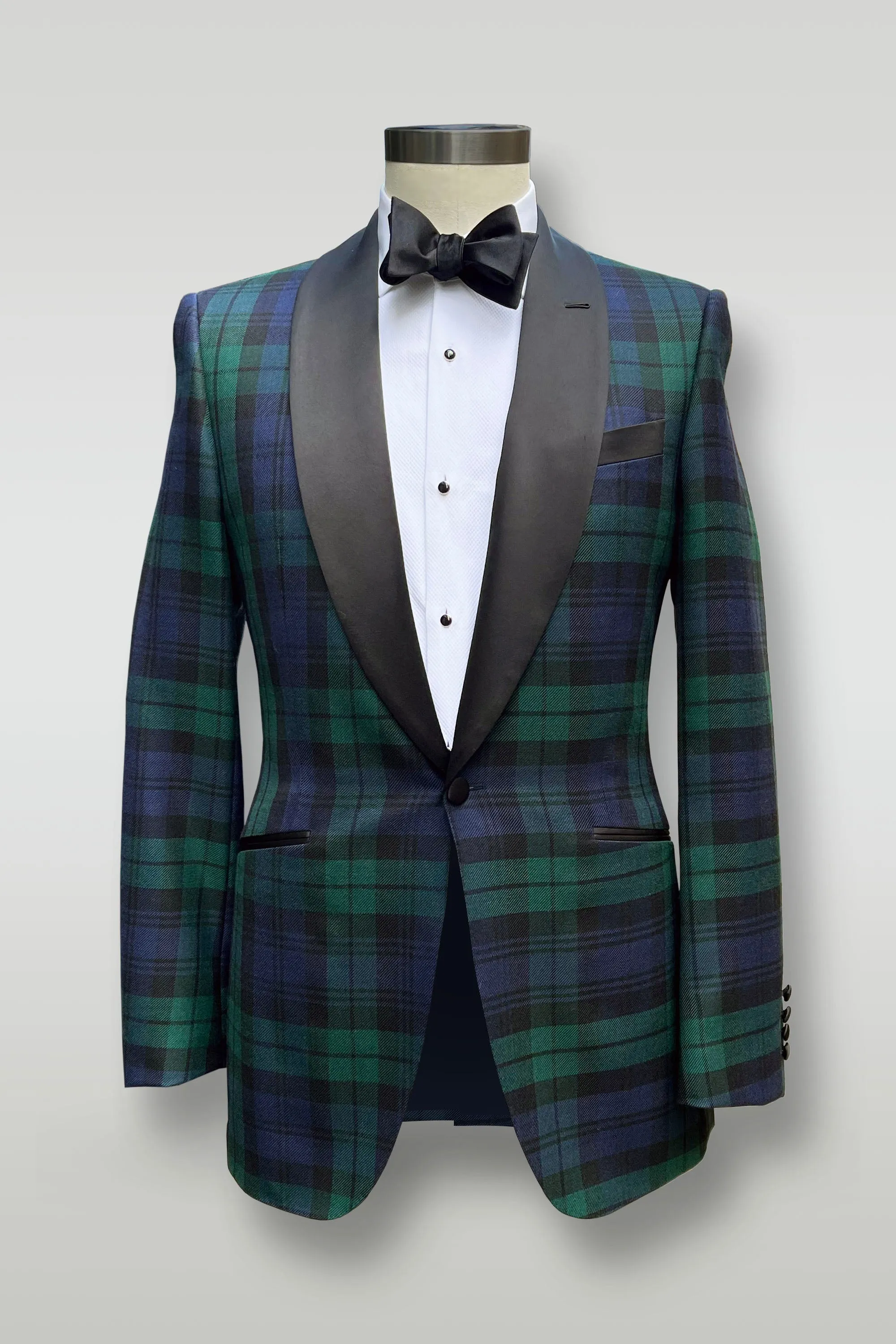 Festive Huddersfield Tartan Dinner Jacket