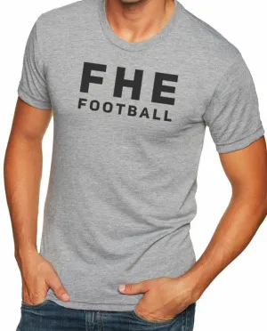 FHE FOOTBALL SIMPLE Men's Premium Short Sleeve Tri-Blend