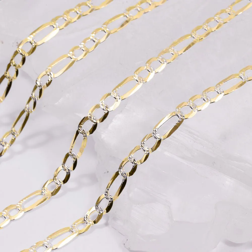 Figaro Gold Unisex Chain
