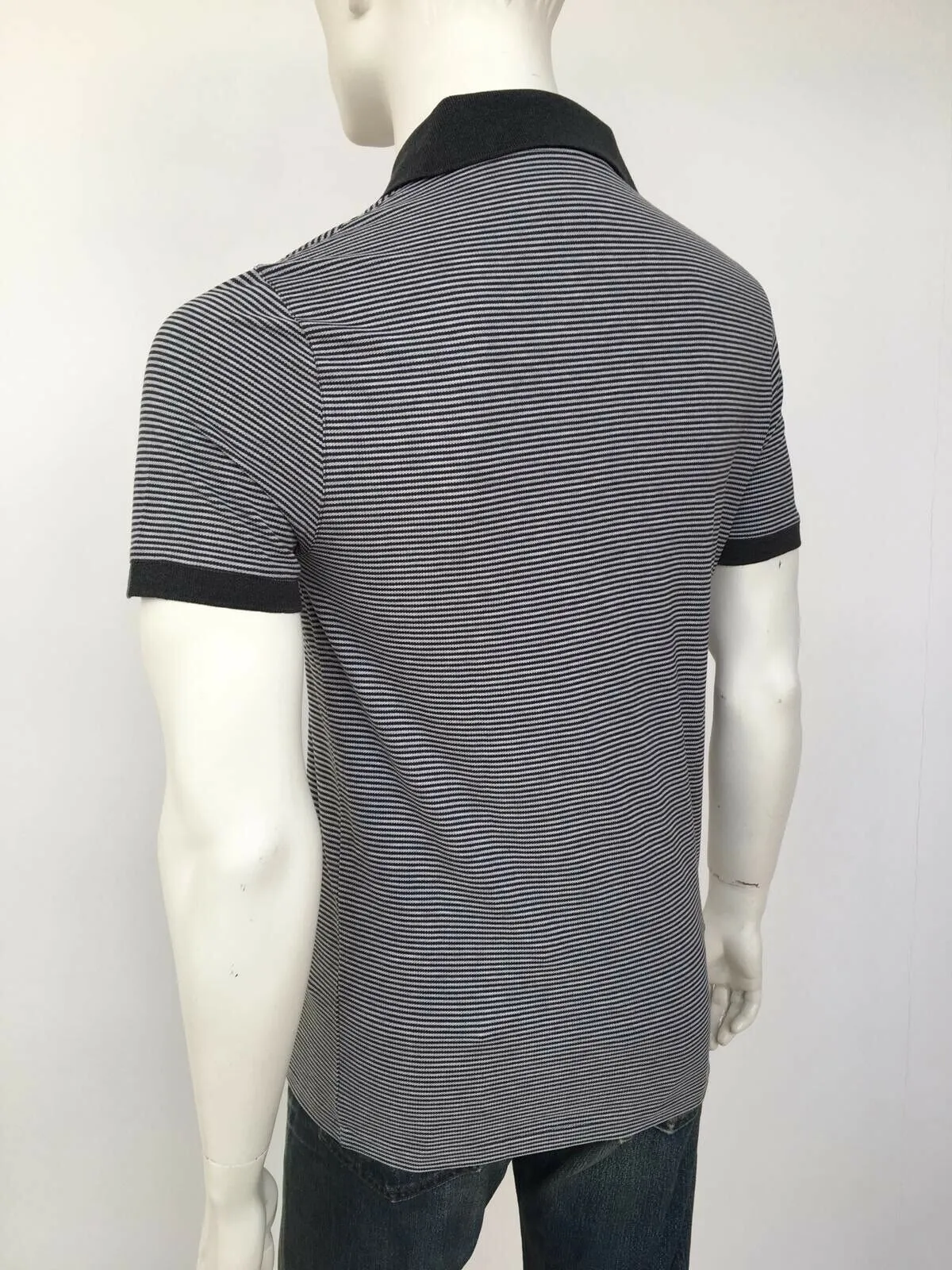 Fil a Fil Striped Polo